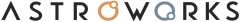 AstroWorks Space Consultancy Company Logo Horizontal